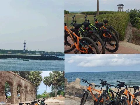 Coastal Cycling Trail in Pondicherry