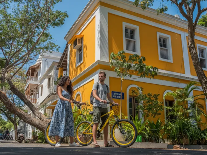 Coastal Cycling Trail in Pondicherry