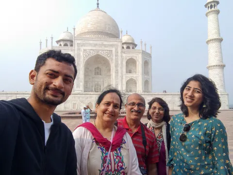 Taj Mahal Through Stories and Senses