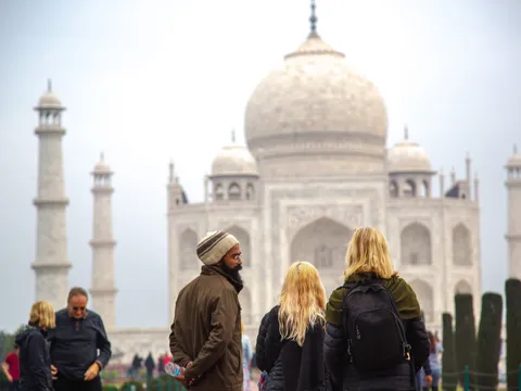 Taj Mahal Through Stories and Senses