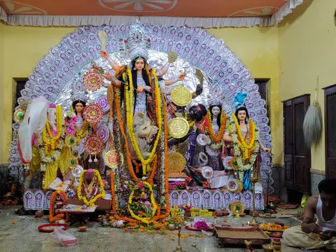 North Calcutta Bonedi Bari Pujo Walk