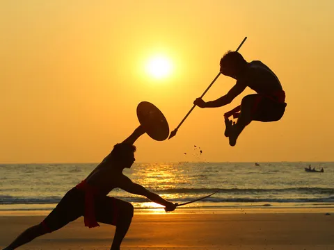 Kalaripayattu Performance