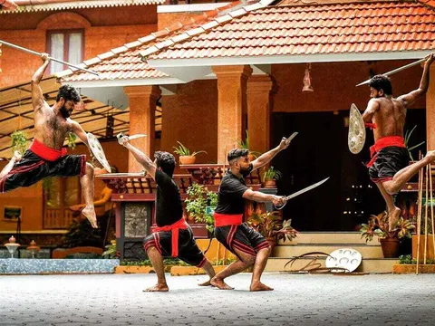 Kalaripayattu Performance