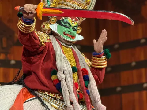 Kathakali Performance and Backstage Experience