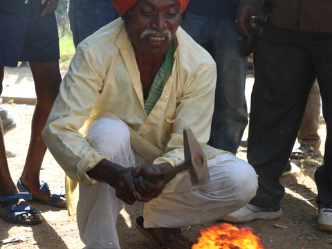 Agariya Iron Smelting Workshop