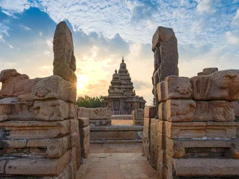 Mahabalipuram with Pondicherry